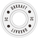 <transcy>URKRAFT calibrated rubber-coated weight discs</transcy>