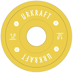 <transcy>URKRAFT calibrated rubber-coated weight discs</transcy>