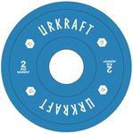 <transcy>URKRAFT calibrated rubber-coated weight discs</transcy>