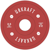 <transcy>URKRAFT calibrated rubber-coated weight discs</transcy>