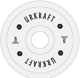 <transcy>URKRAFT calibrated rubber-coated weight discs</transcy>