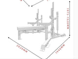 <transcy>URKRAFT elite combo rack for powerlifting</transcy>