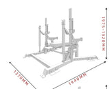 URKRAFT elite combo rack for styrkeløft