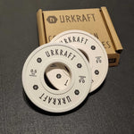 <transcy>URKRAFT calibrated rubber-coated weight discs</transcy>