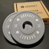 <transcy>URKRAFT calibrated rubber-coated weight discs</transcy>