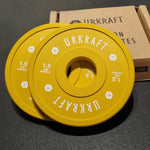 <transcy>URKRAFT calibrated rubber-coated weight discs</transcy>